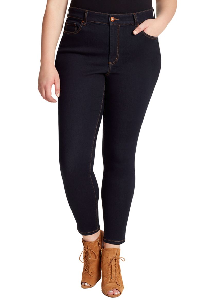 Curvy High Rise Skinny Jeans 