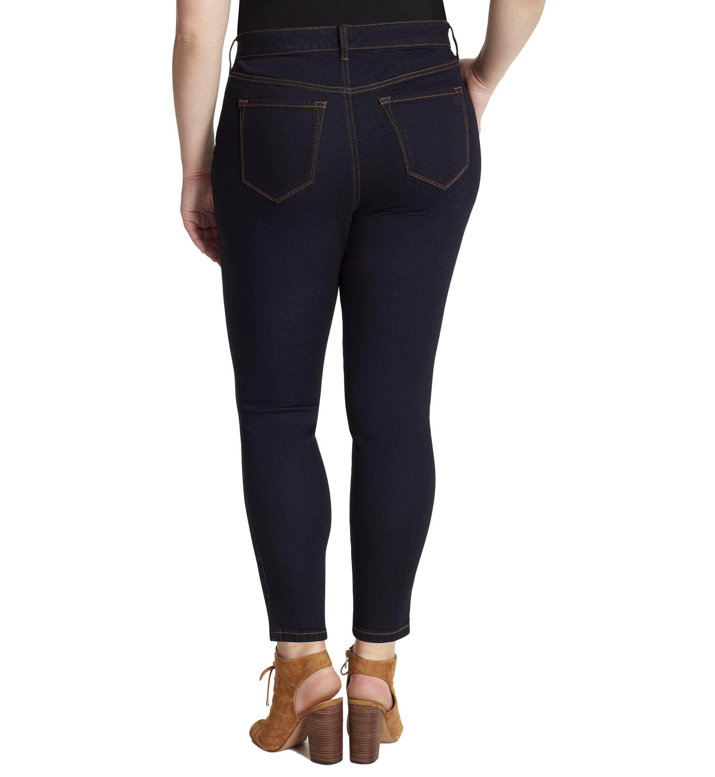 Curvy High Rise Skinny Jeans 