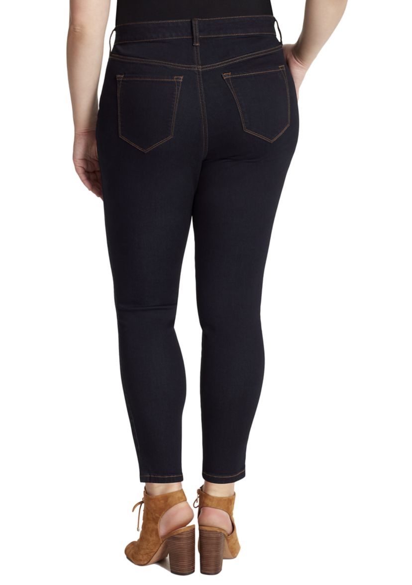 Curvy High Rise Skinny Jeans 