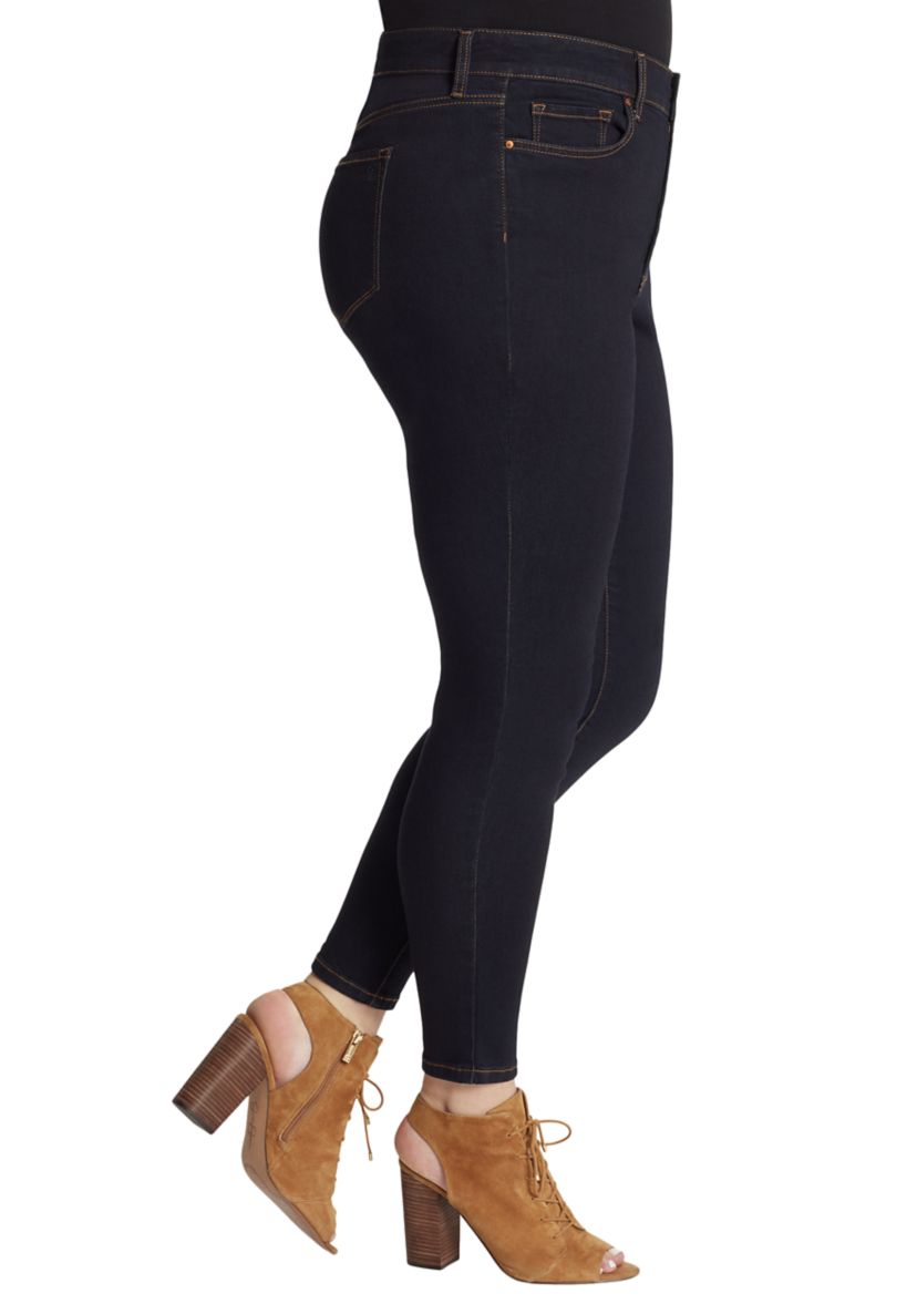 Curvy High Rise Skinny Jeans 