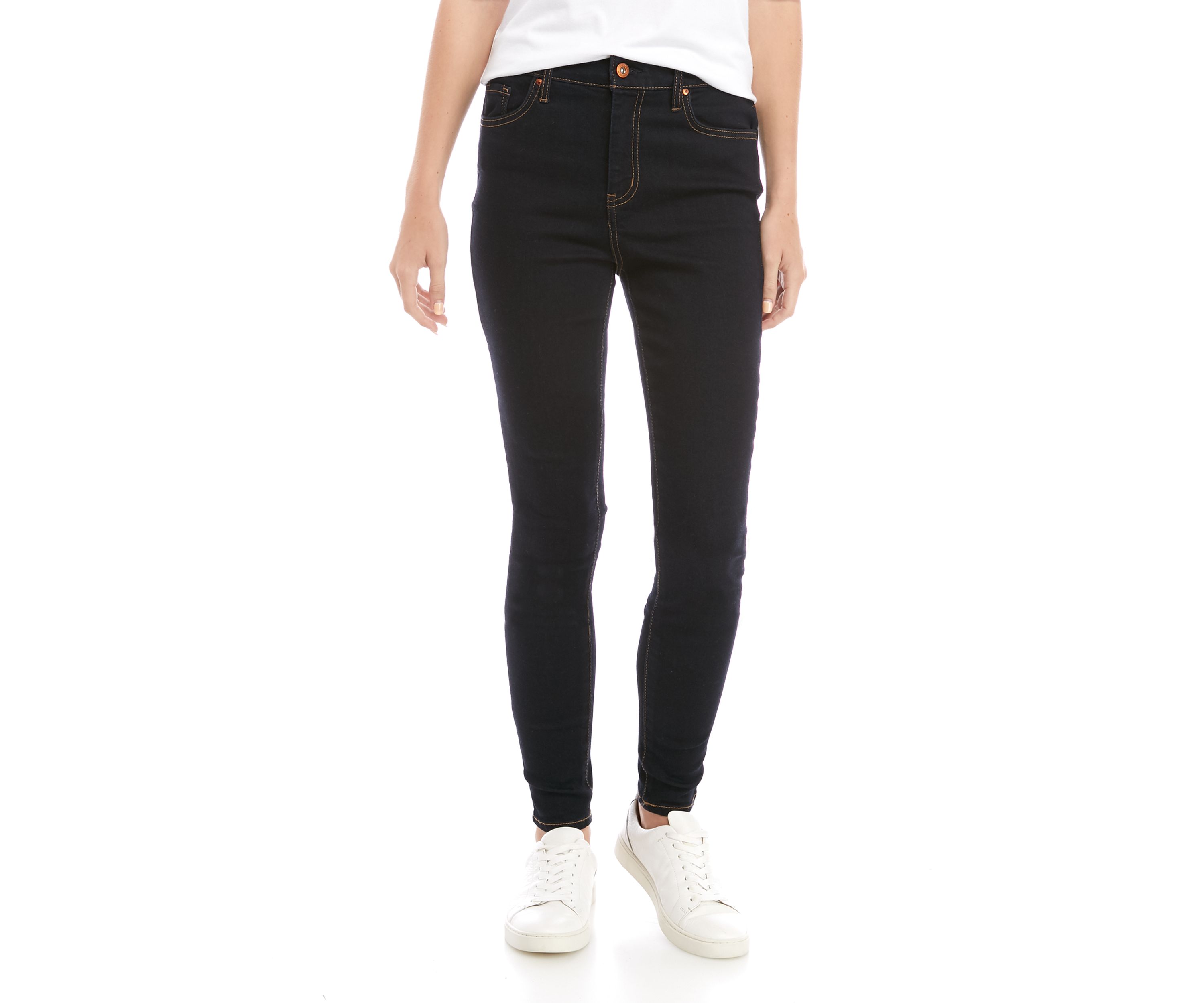 Curvy High Rise Skinny Jeans 