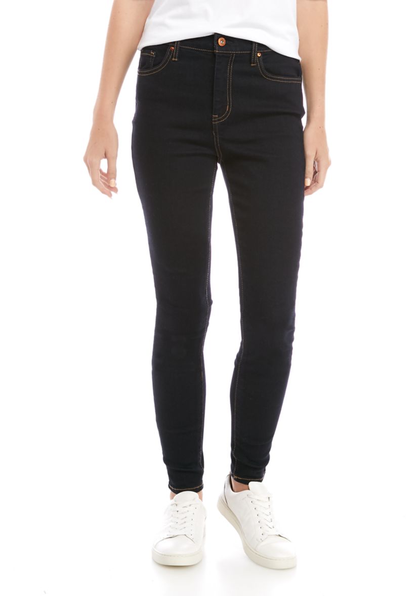Curvy High Rise Skinny Jeans 