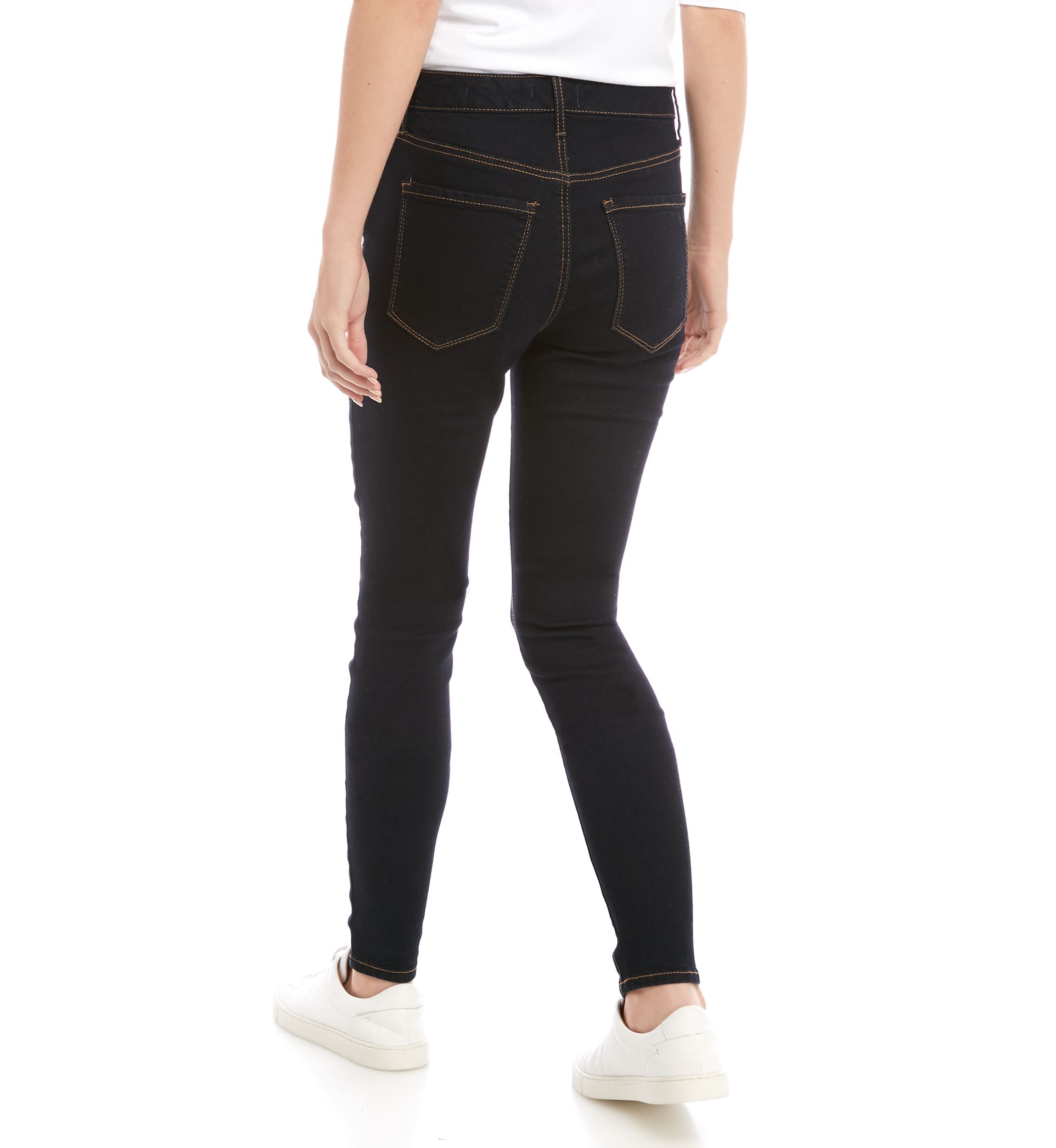 Curvy High Rise Skinny Jeans 
