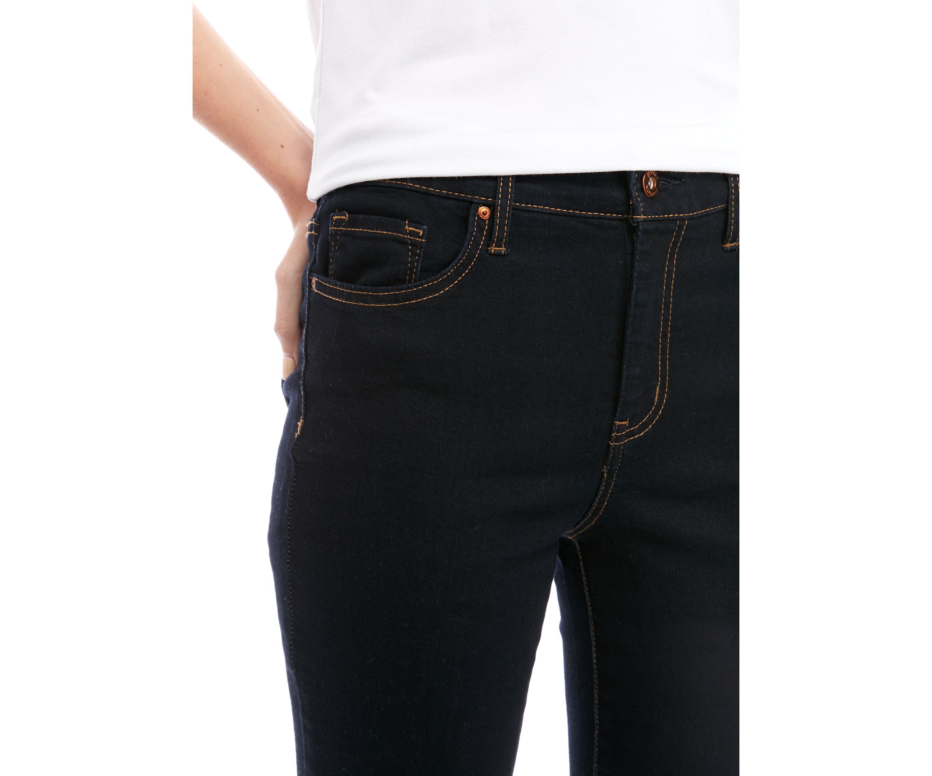 Curvy High Rise Skinny Jeans 