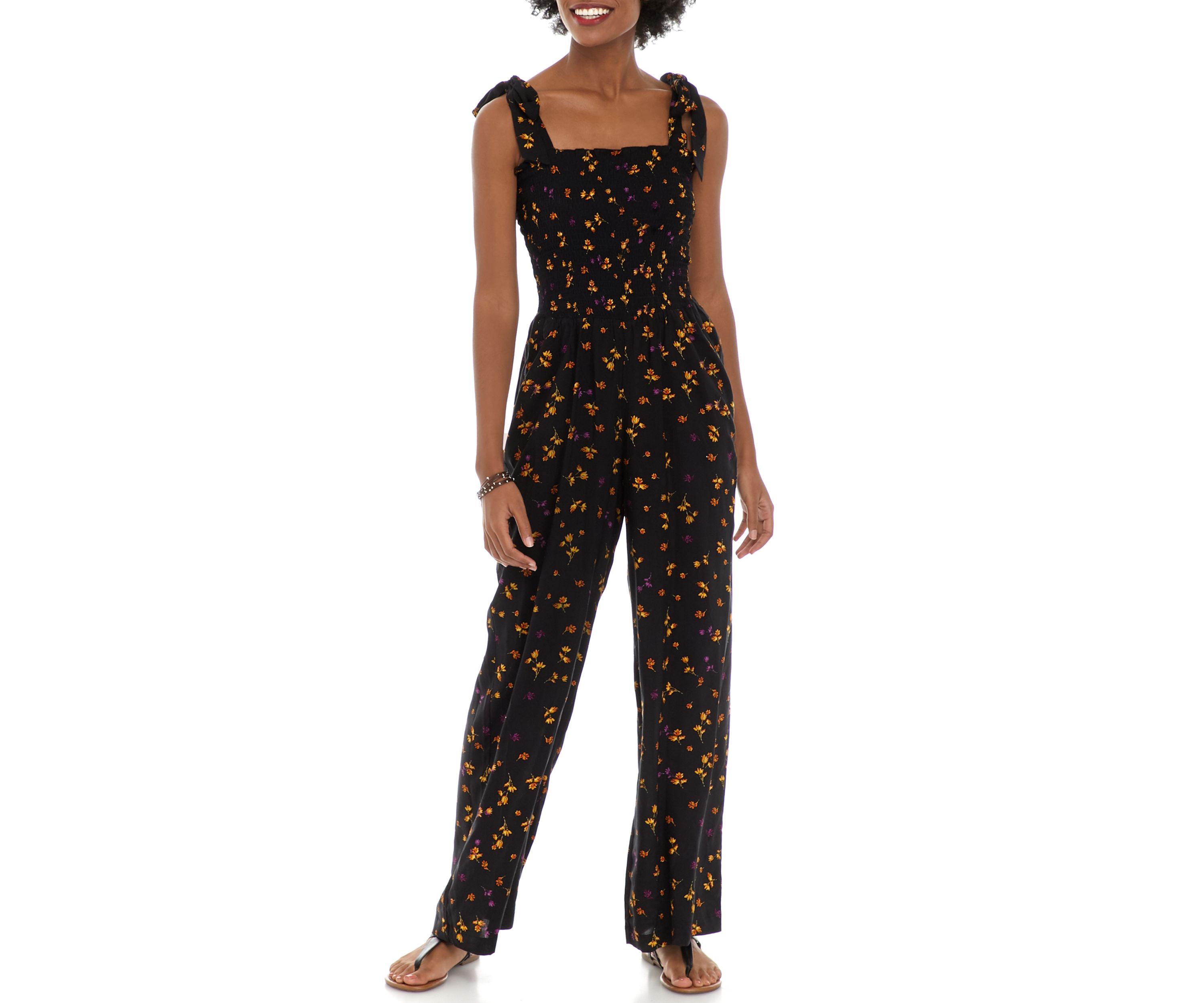 Romi Smocked Jumpsuit