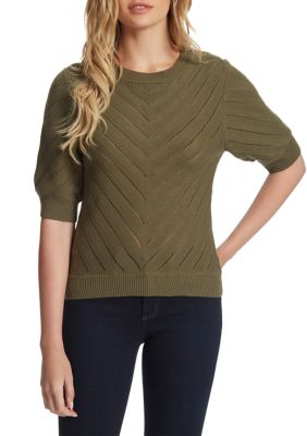Faye Short Sleeve Sweater – Jessica Simpson