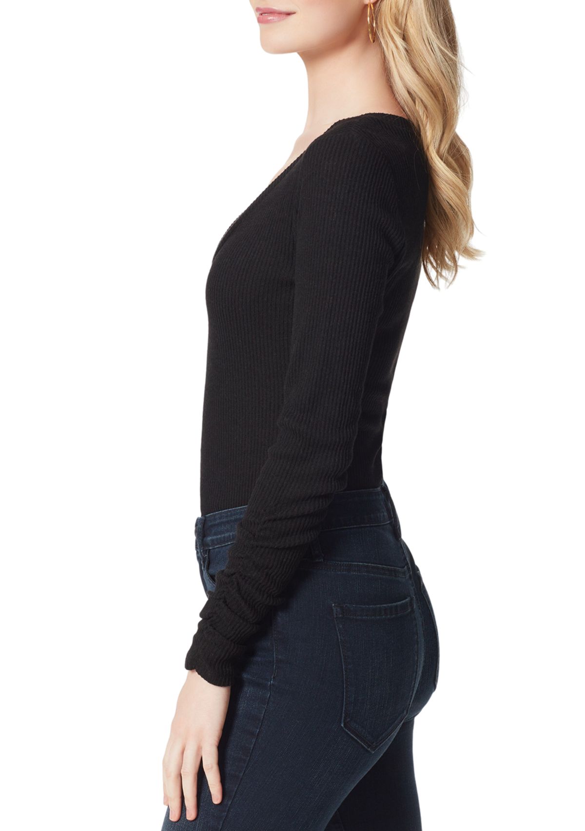 Kira Deep V-Neck Bodysuit