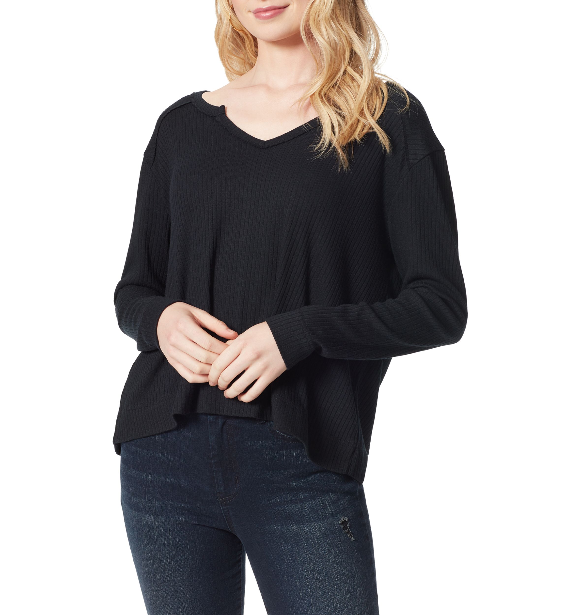 Esma Notch Neck Top