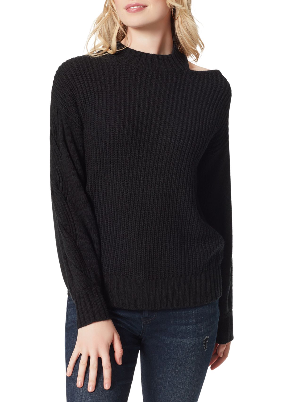 Emmalyn Cable Cut Out Sweater