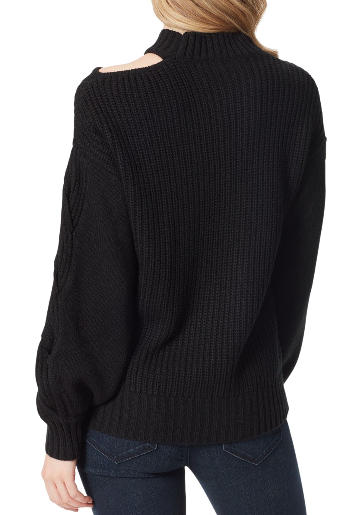 Emmalyn Cable Cut Out Sweater