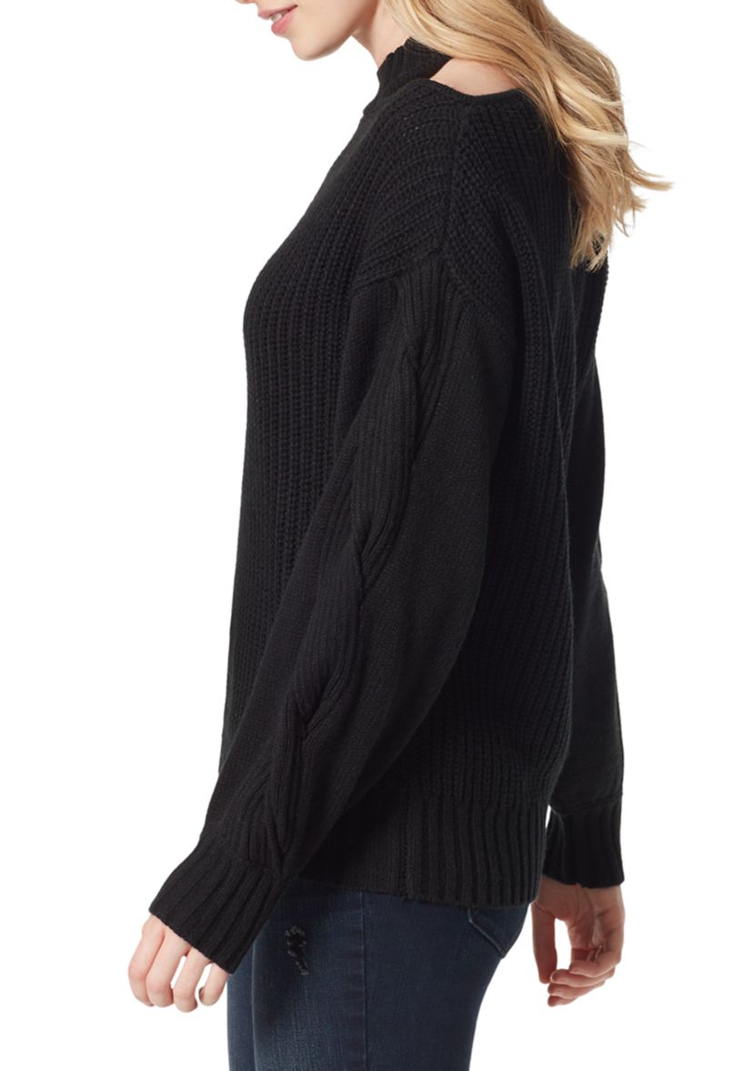 Emmalyn Cable Cut Out Sweater