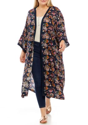Jessica Simpson Plus Size Gwendelin Duster