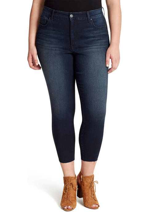 Jessica Simpson Curvy Adored HIigh-Rise Skinny Ankle Jeans