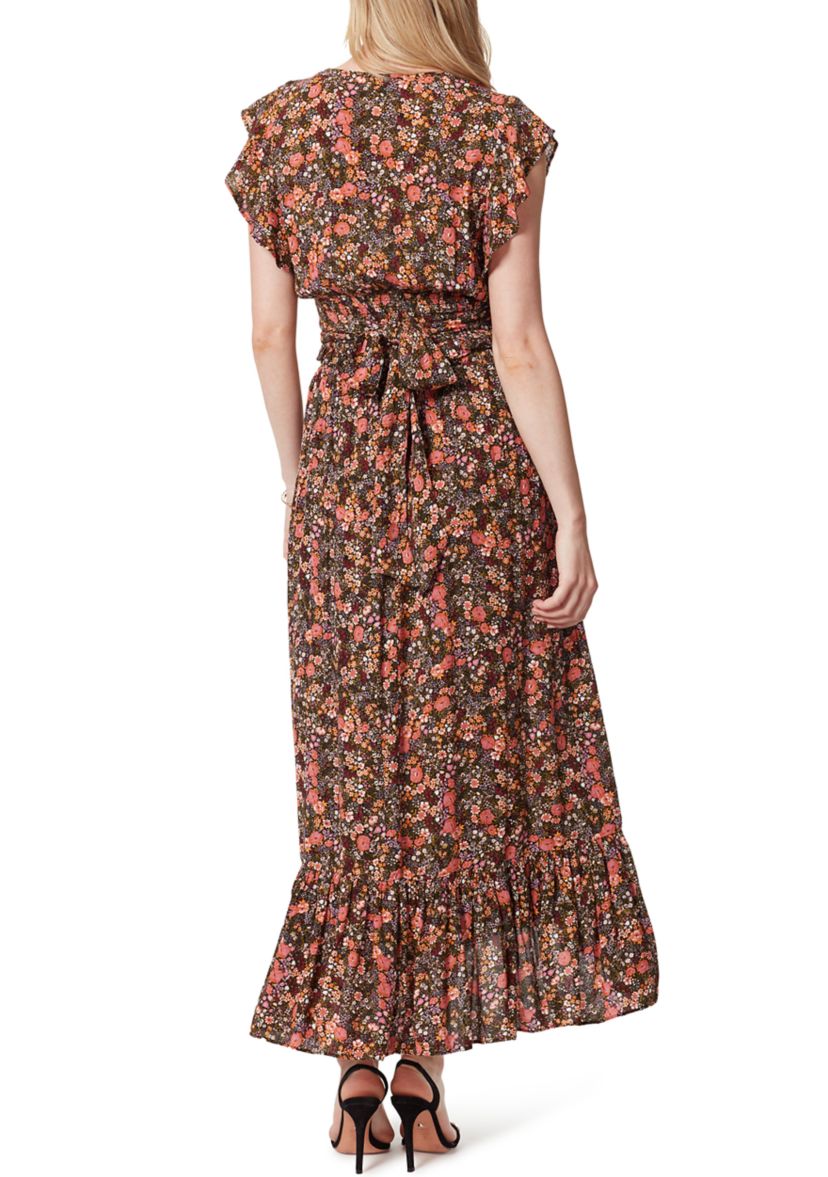 Flutter Sleeve Floral Top 