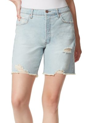 Jessica High Rise Control Top Vintage Wash Cuffed Shorts – Crazy Daisy  Boutique