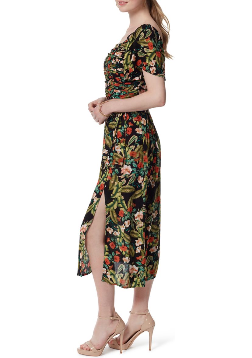 chinese dress ladies Jessica Simpson Ladies' Midi Dress Loden Green Large at Amazon Women's  Clothing store
