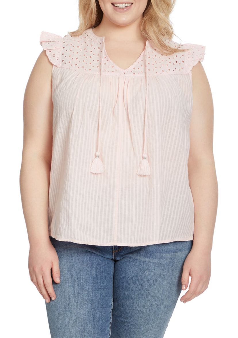 Plus Size Alisha Boho Top