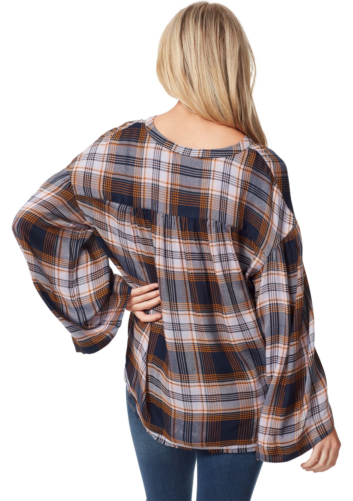 Long Sleeve Jenna Woven Top