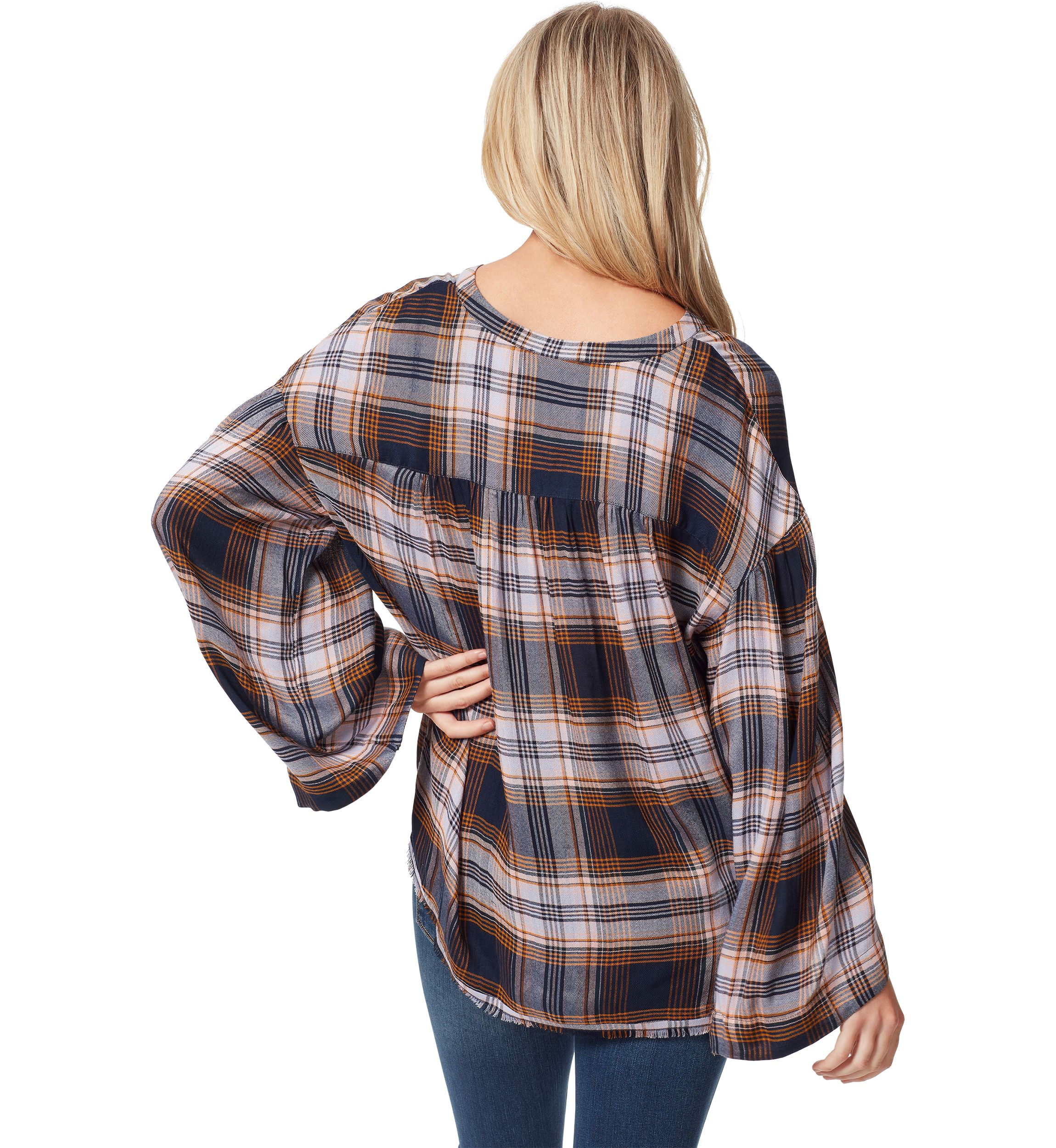 Long Sleeve Jenna Woven Top