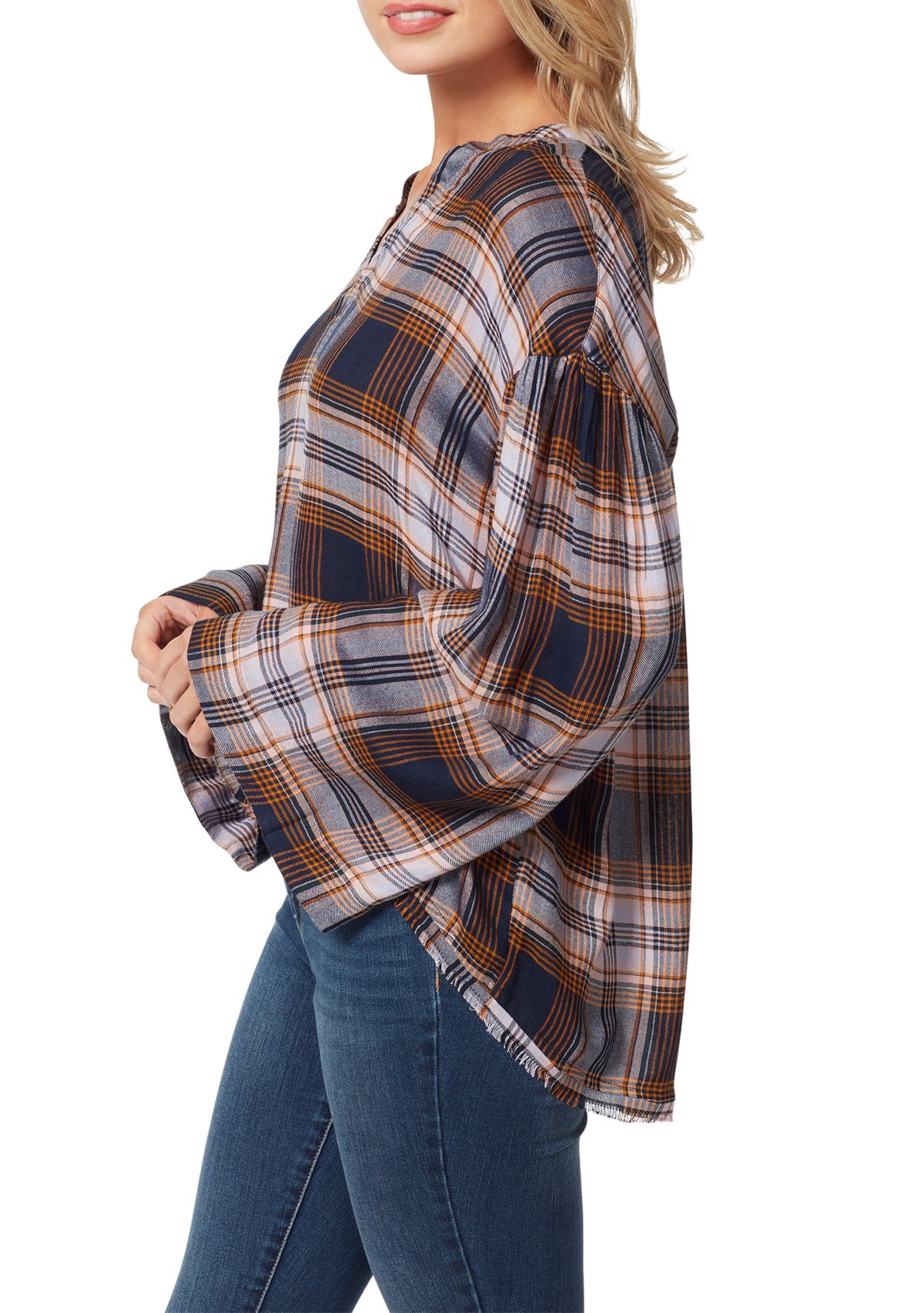 Long Sleeve Jenna Woven Top