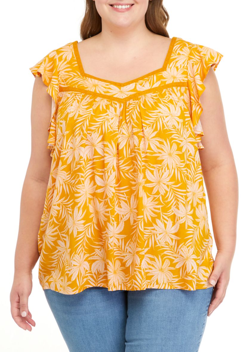 Plus Size Lauryn Sweetheart Top
