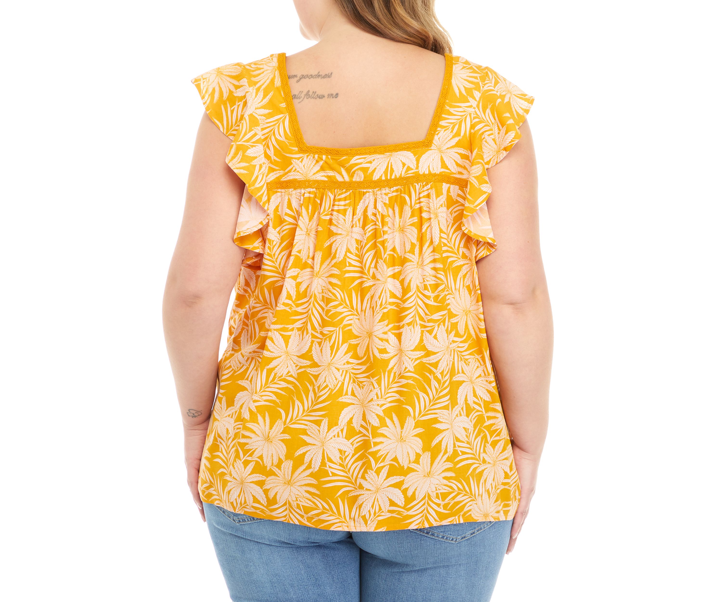 Plus Size Lauryn Sweetheart Top