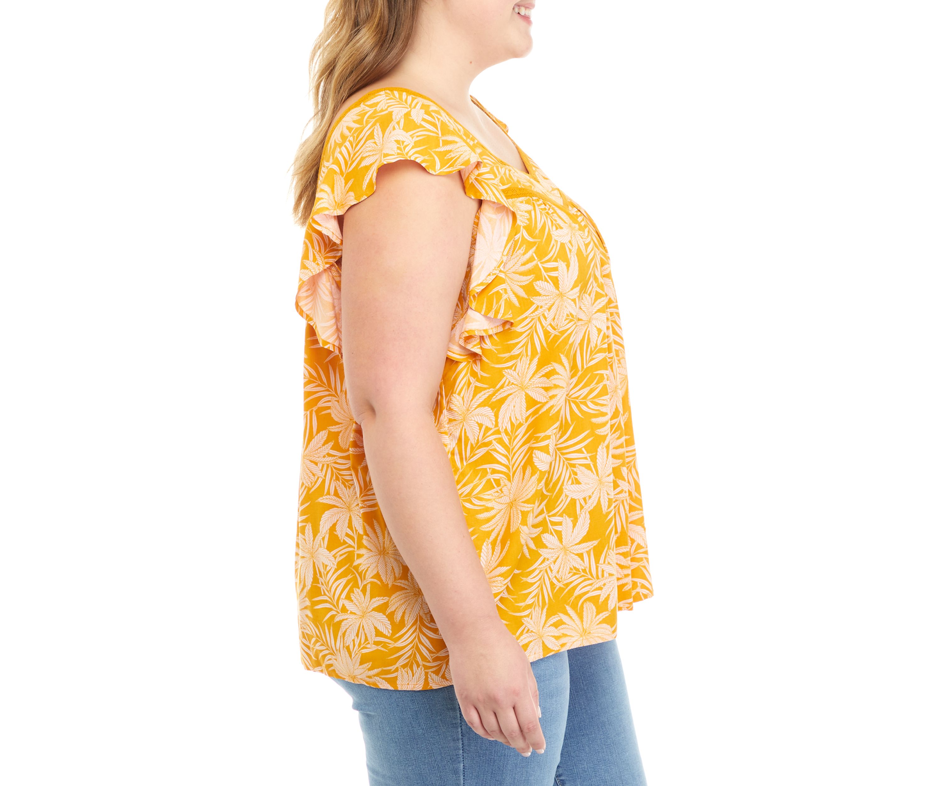 Plus Size Lauryn Sweetheart Top