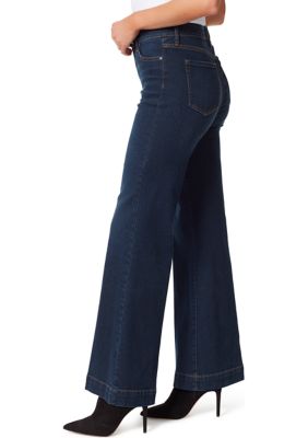 Jessica Simpson Women's Mid Rise Slight Flare Soft Stretch Boot Cut Jeans