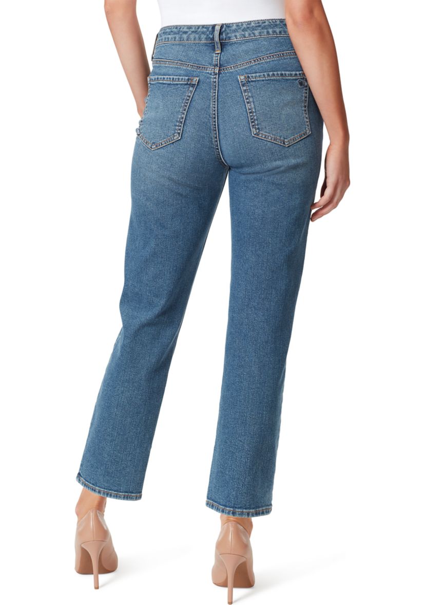 Spotlight High Rise Straight Leg Jeans