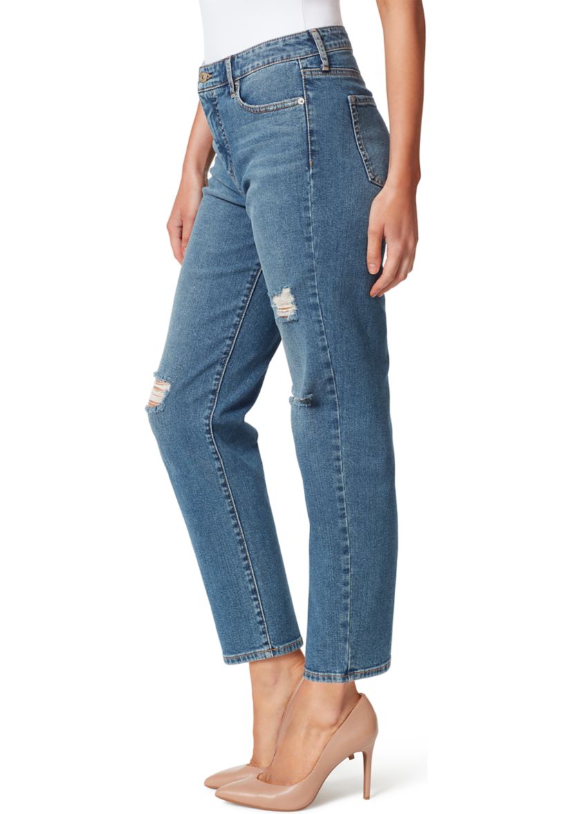 Spotlight High Rise Straight Leg Jeans
