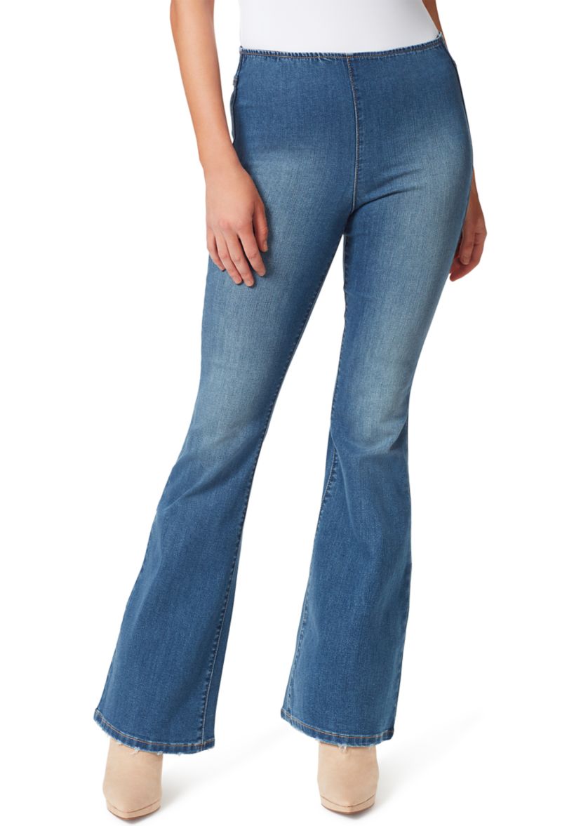 Jessica Simpson Pull On Flare Jeans | Belk