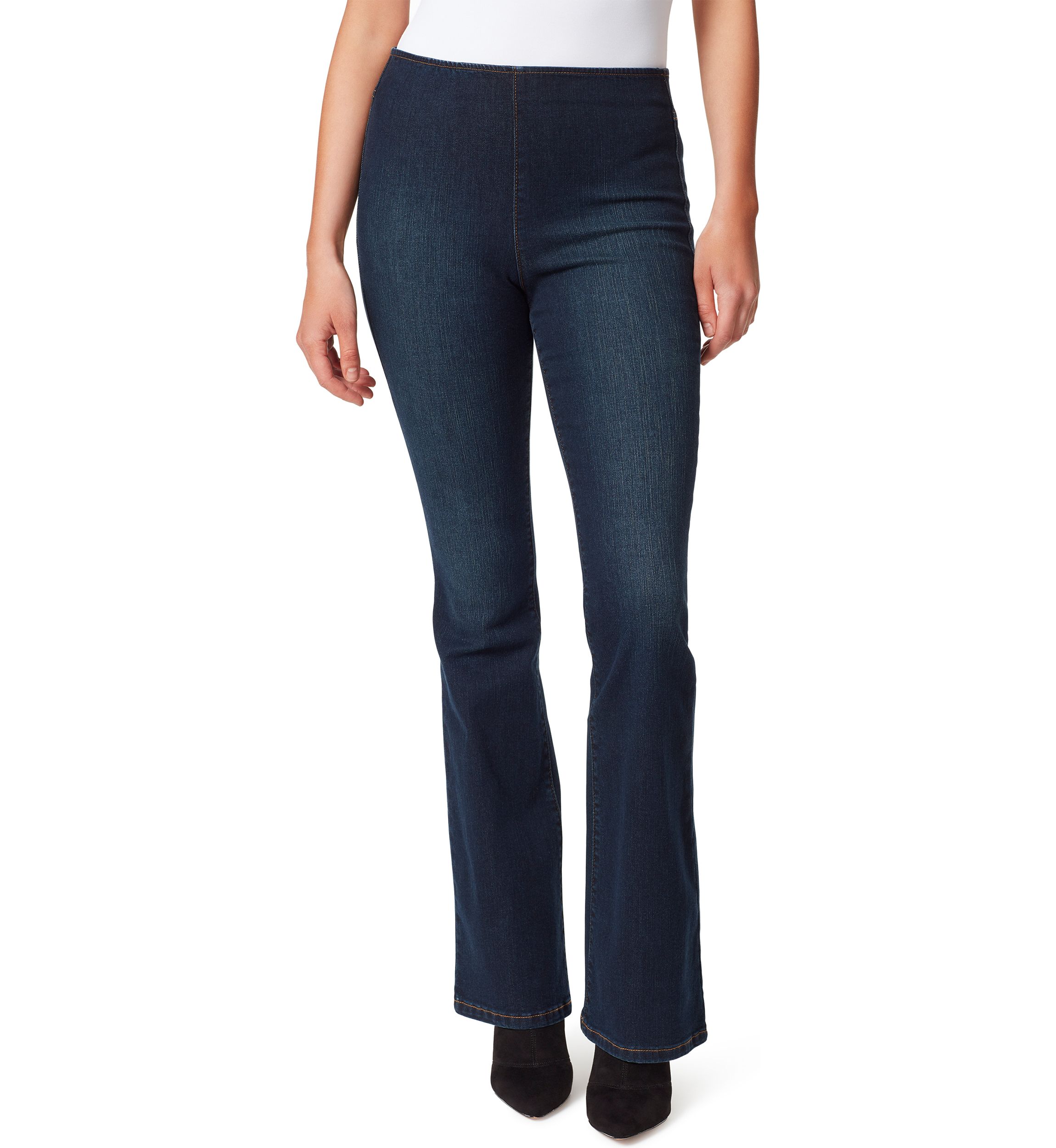 Pull On Flare Jeans