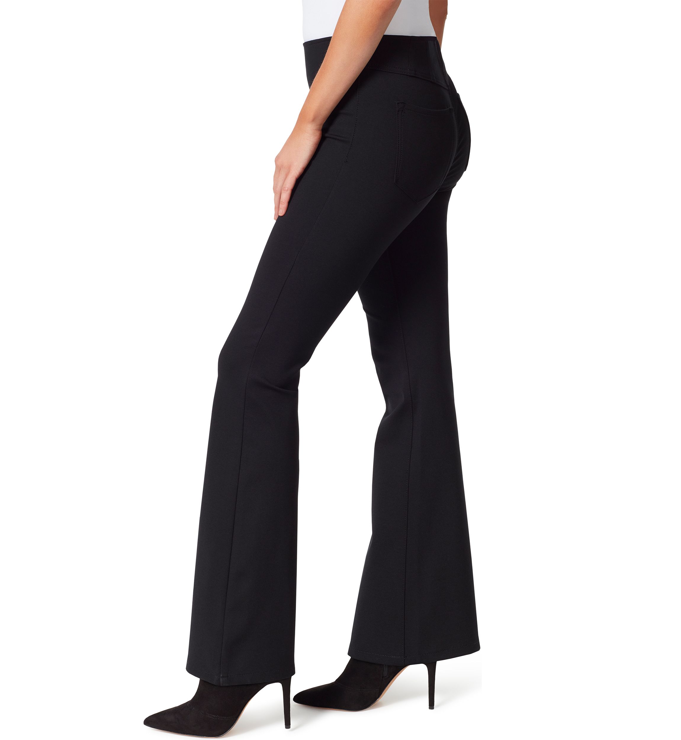 Pull On Ponte Flare Leggings