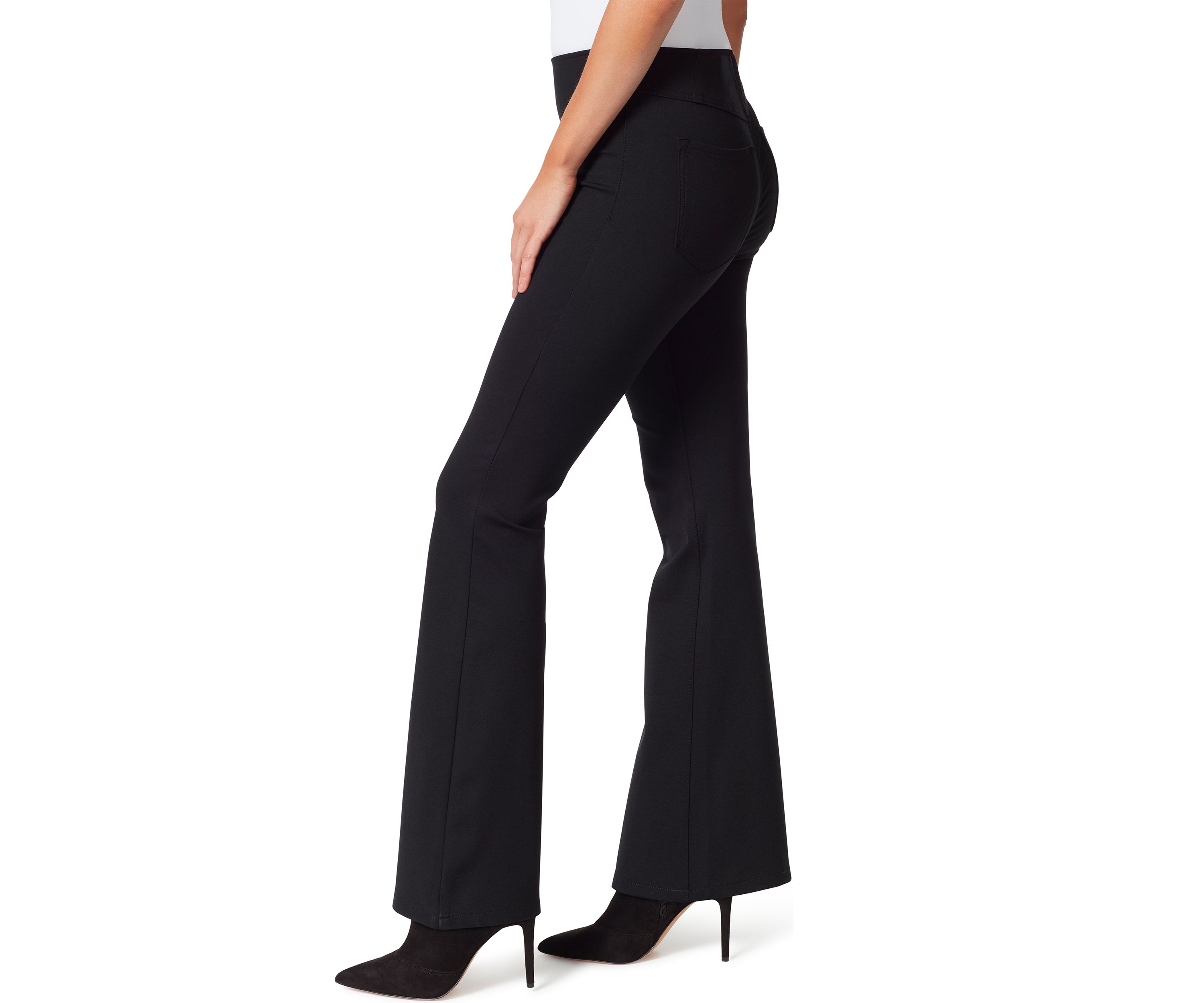 Pull On Ponte Flare Leggings