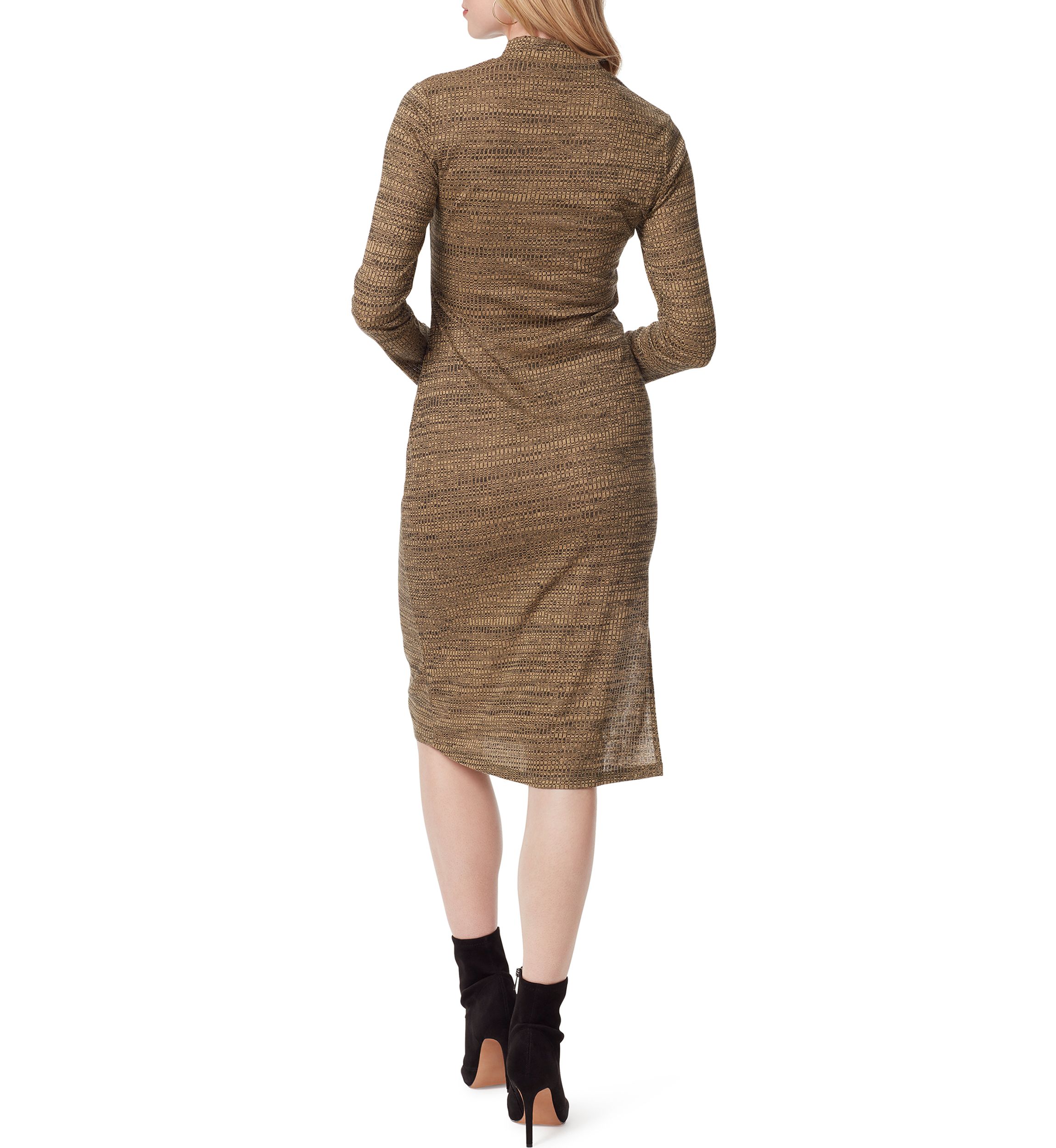 knee length dresses for ladies Jessica Simpson 2.0 Bias Dress in Animal Print