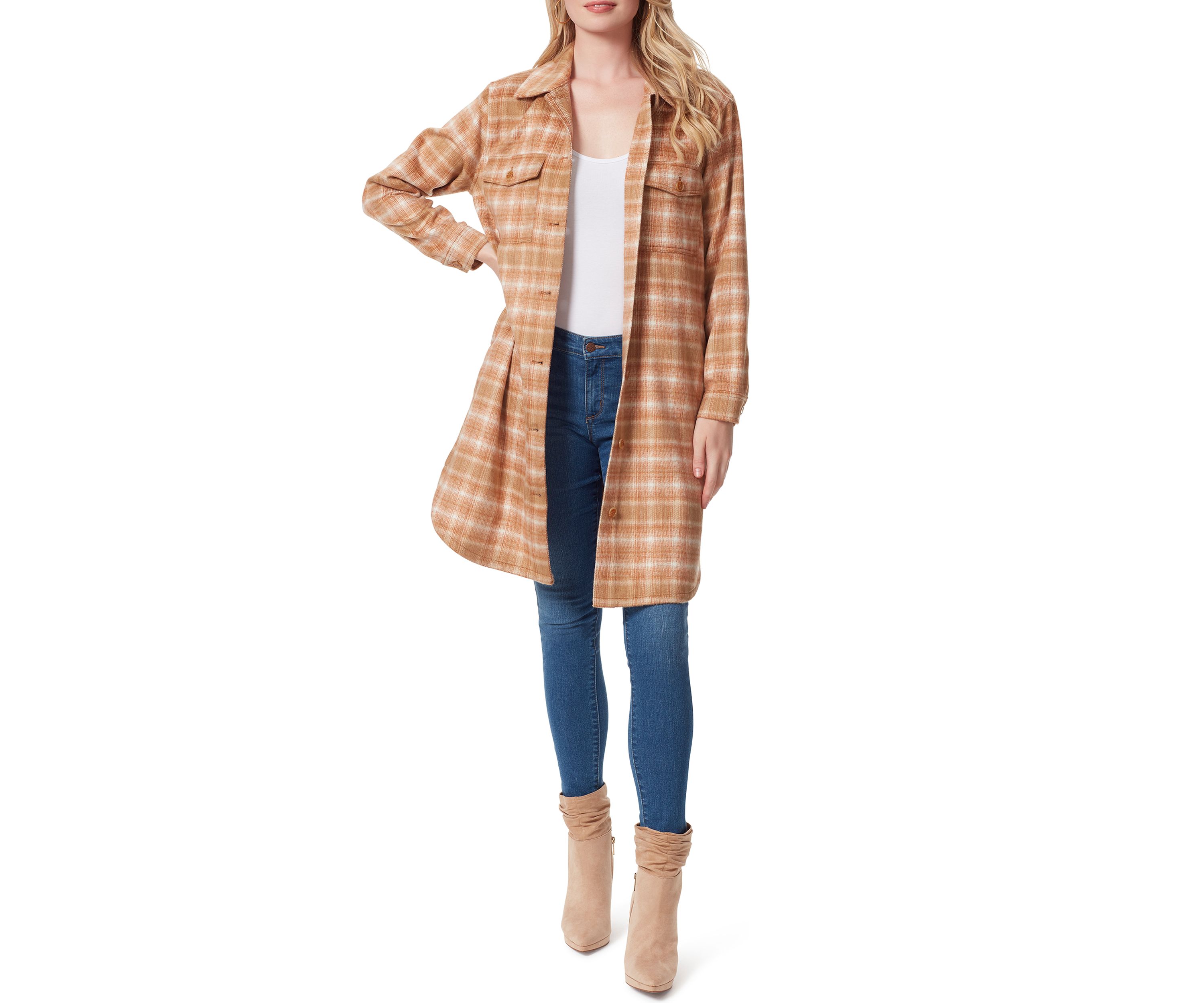 Romi Long Shirt Jacket