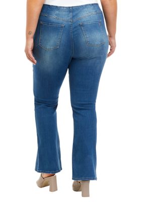 Michael Kors Plus Size High Rise Pull-On Skinny Pants - Macy's