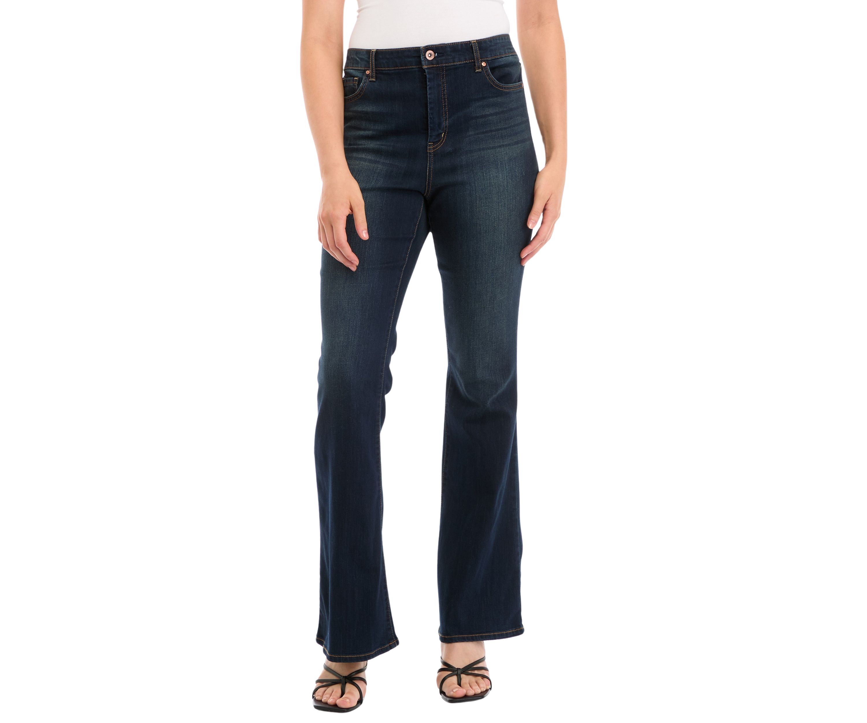 Adored High Rise Flare Jeans