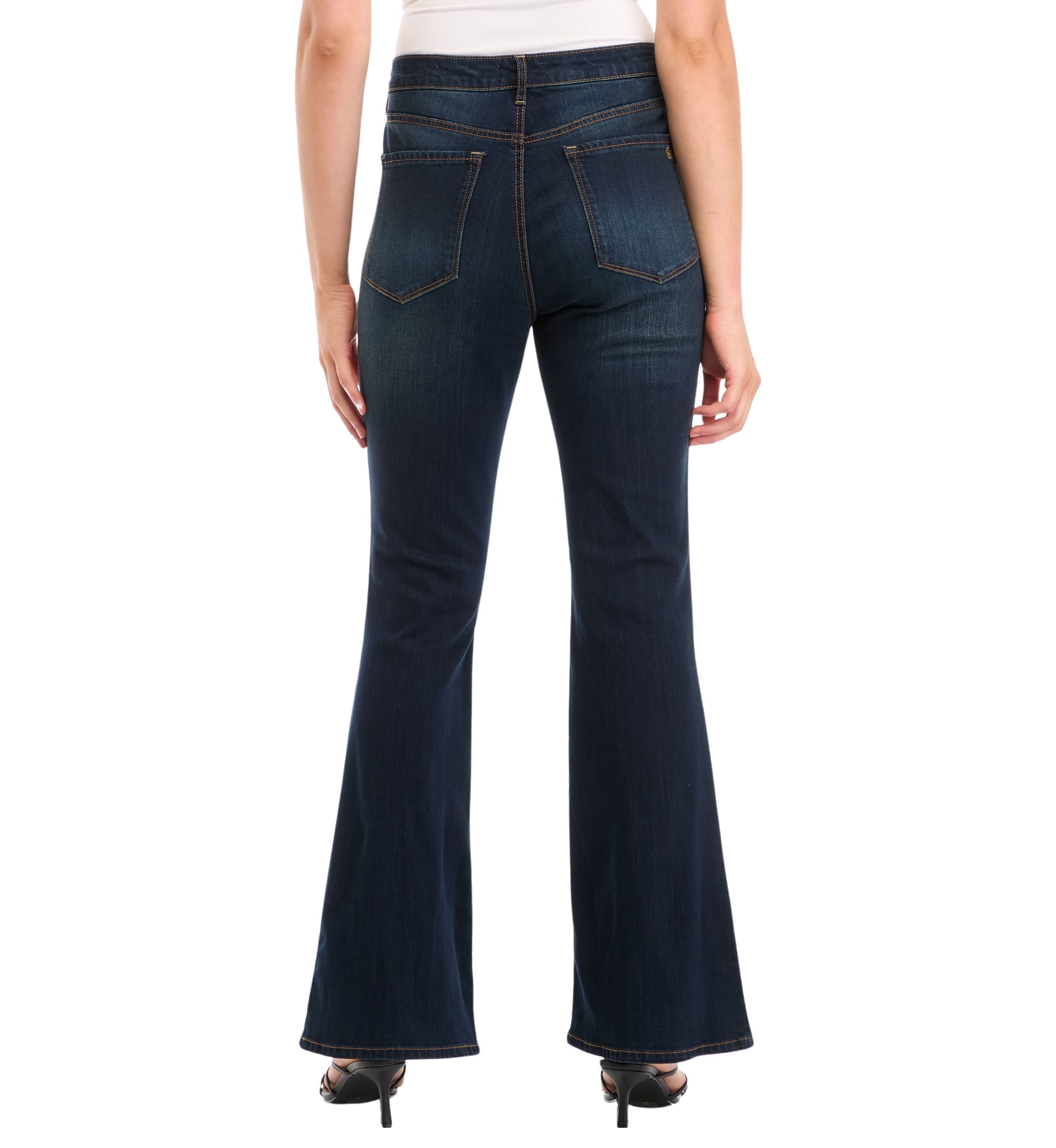 Adored High Rise Flare Jeans