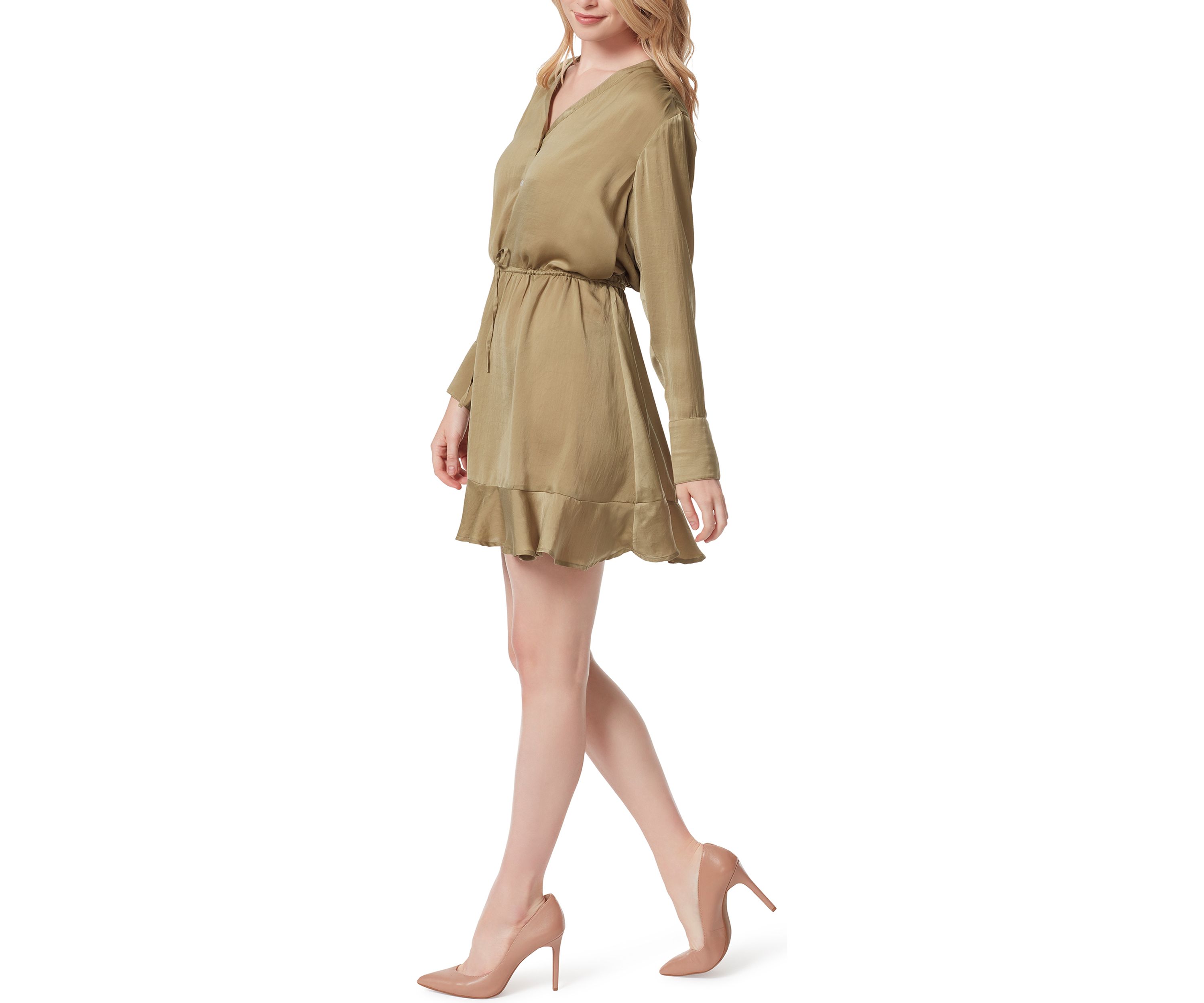 Long Sleeve Shiloh Button Down Dress