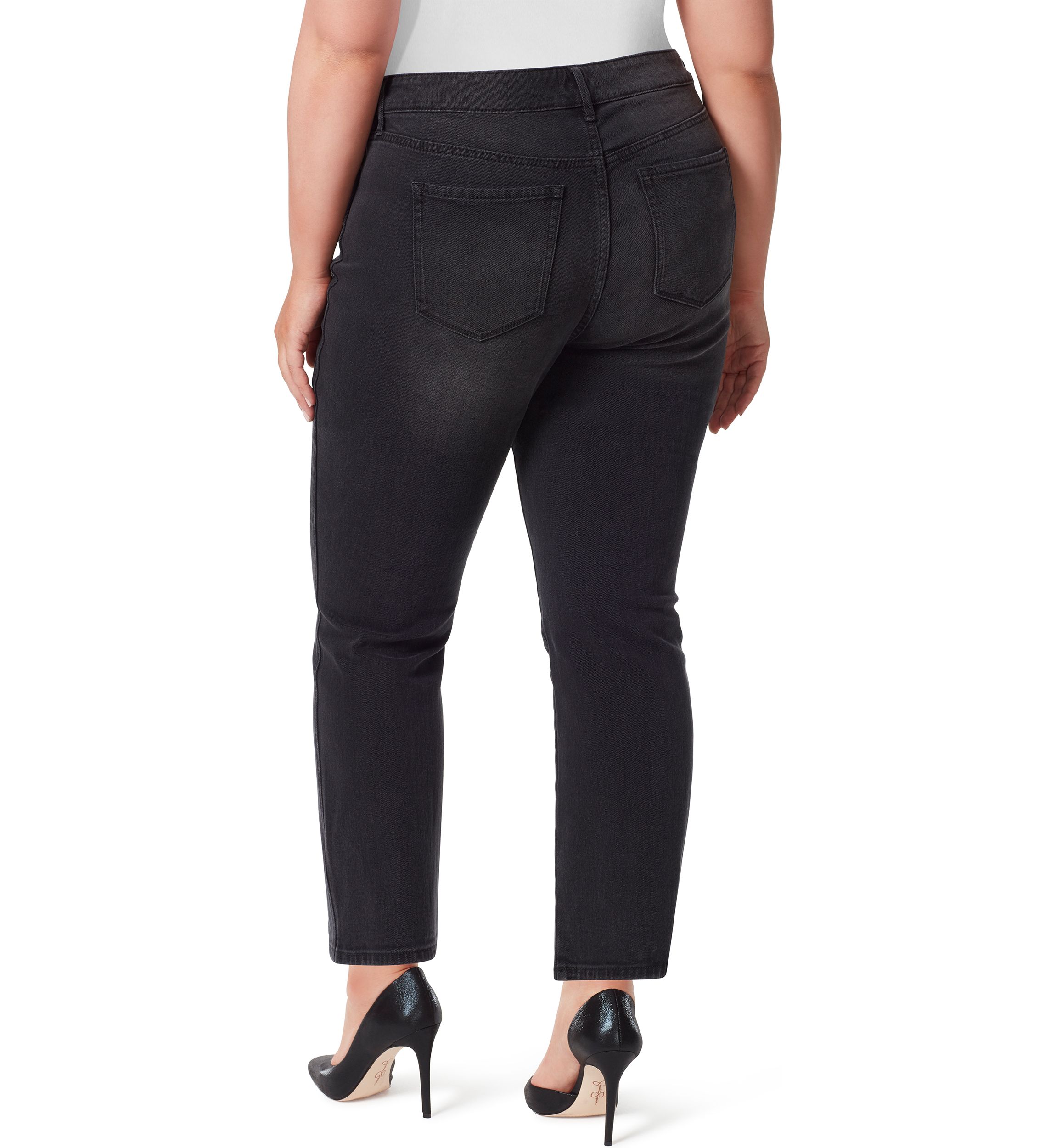 Plus Size Straight Fit Jeans