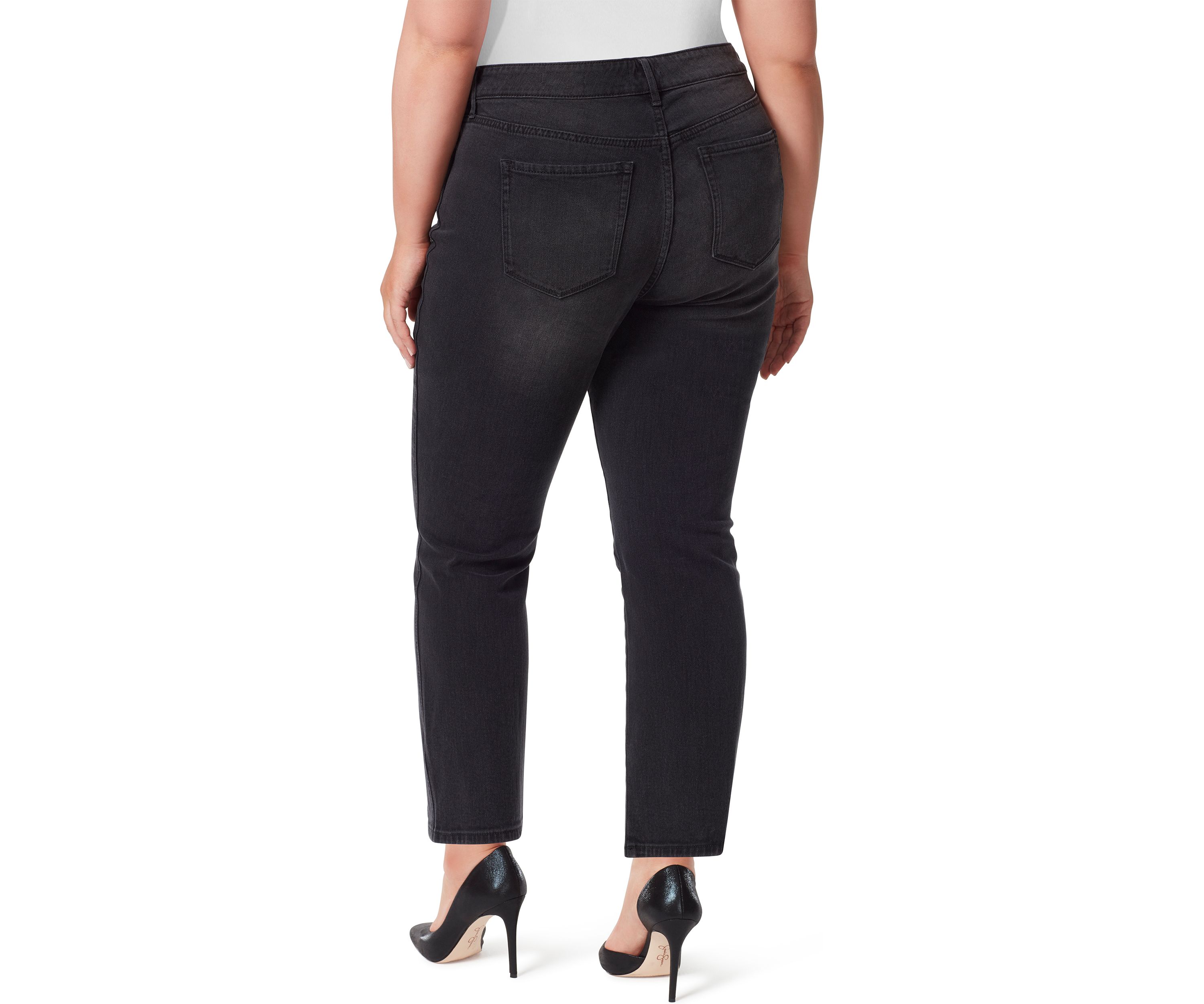 Plus Size Straight Fit Jeans