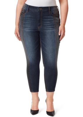 Jessica Simpson Women's Plus Size Adored Curvy High Rise Skinny