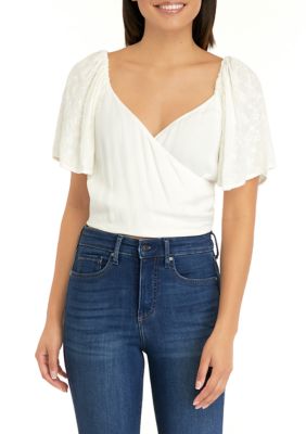 Jessica Simpson Women's Kerrigan Woven Top, XL