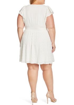 Belk white dress sales plus size