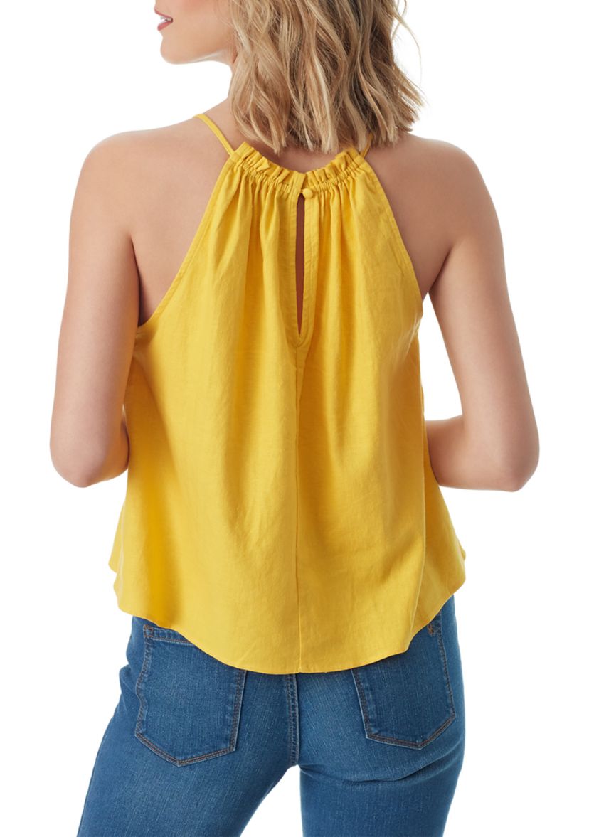 Demi Solid Halter Tank Top