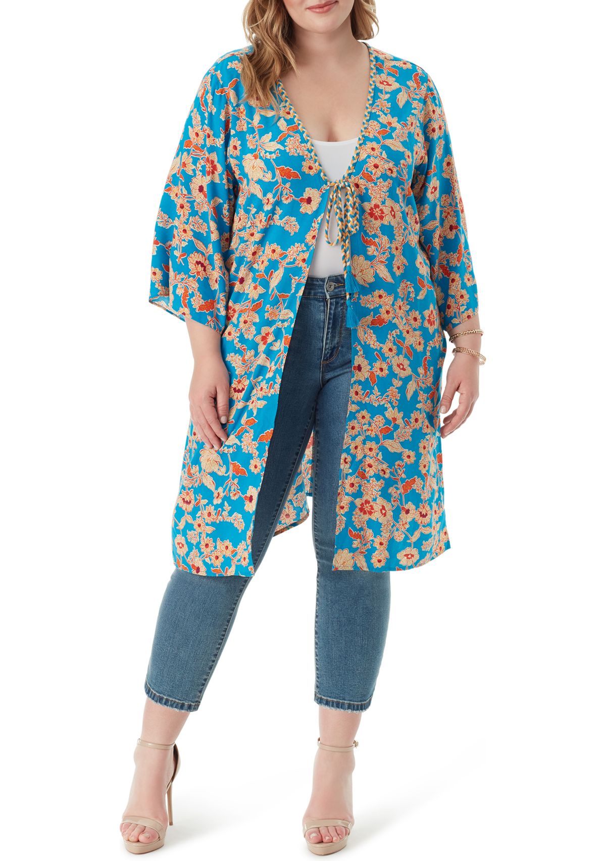 Plus Size Rami Kimono