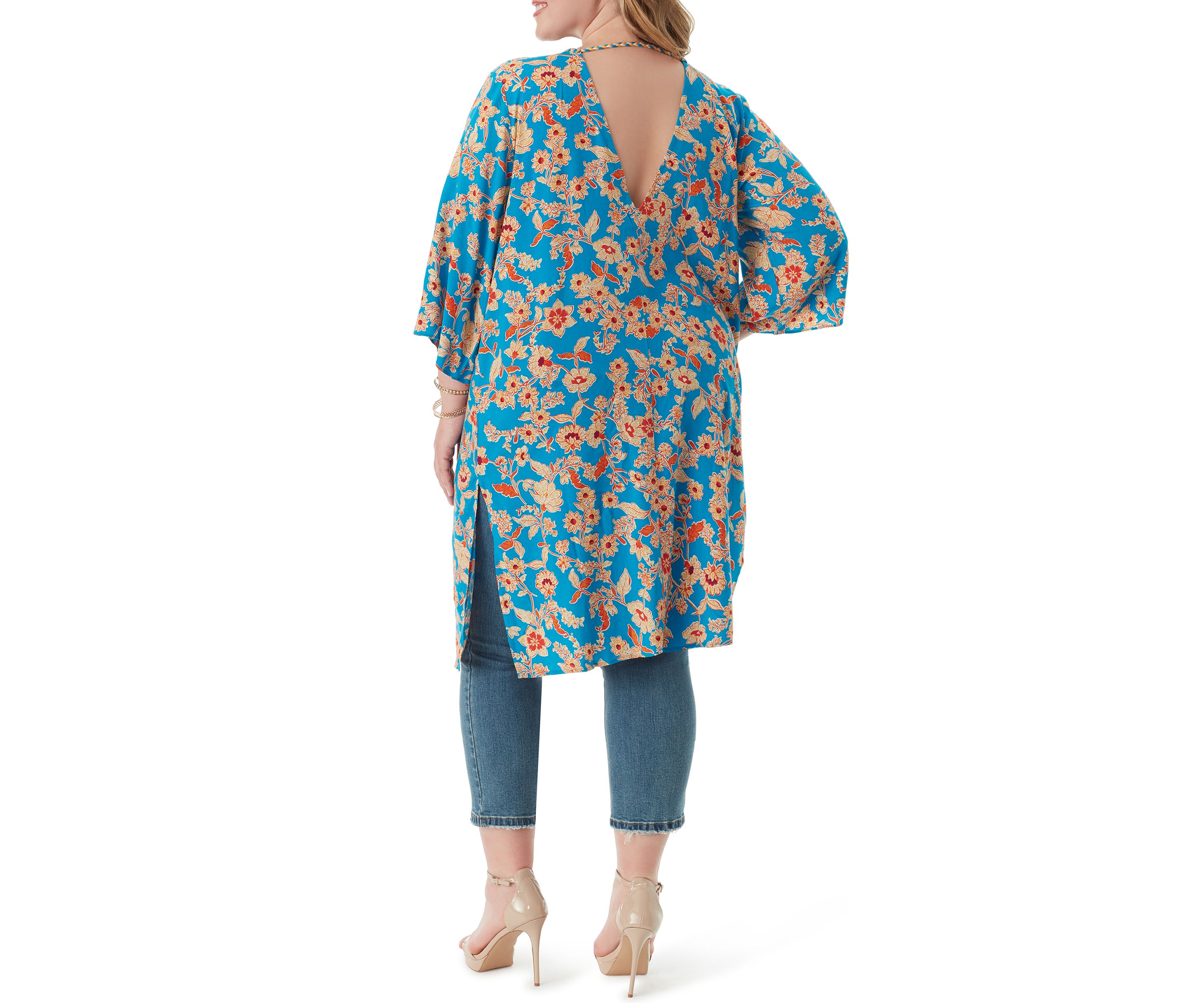 Plus Size Rami Kimono