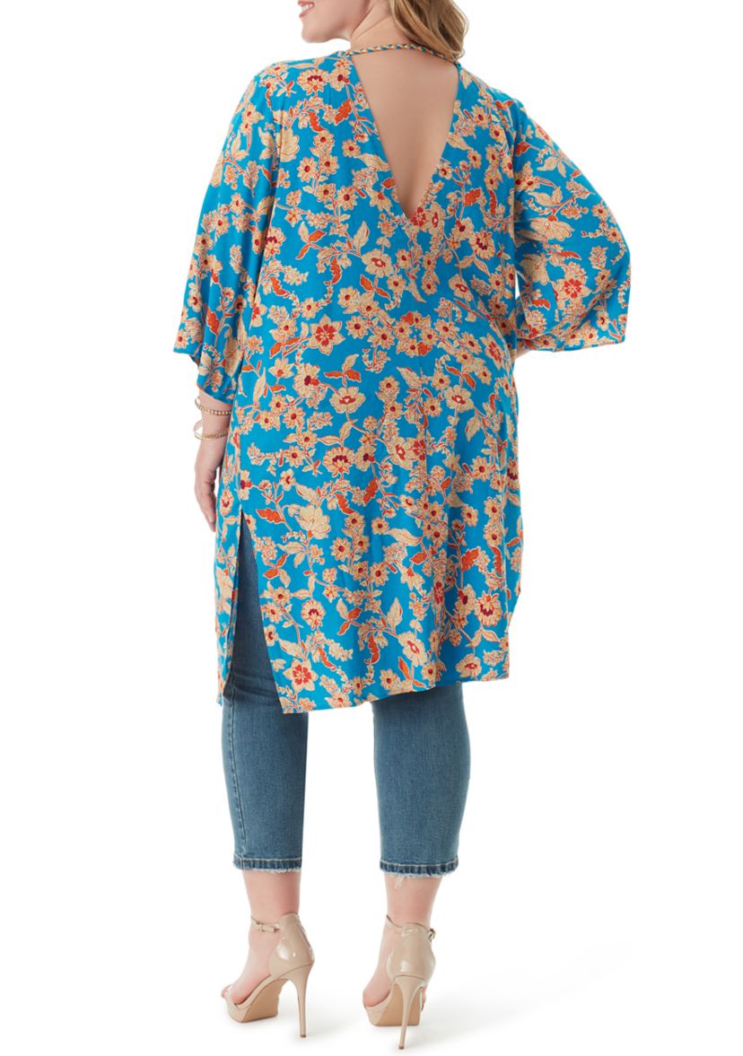 Plus Size Rami Kimono