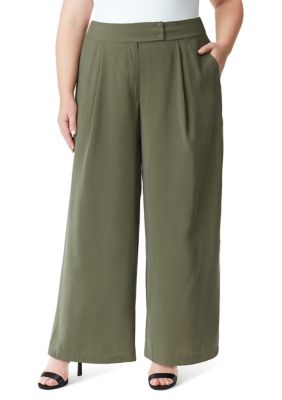 Jessica Simpson Trendy Plus Size True Love Trouser Wide-Leg Jeans - Macy's